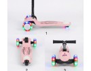 Işık/Ledli Üç Teker Yükseklik Ayarlanabilir ve Katlanabilir Fren Sistemli Çocuk Scooter