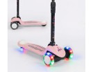 Işık/Ledli Üç Teker Yükseklik Ayarlanabilir ve Katlanabilir Fren Sistemli Çocuk Scooter