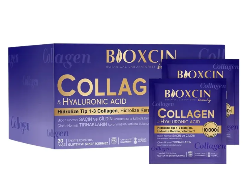 Bioxcin Beauty Collagen Tip 1-3 Hyaluronic Acid 10.000 mg 30 Saşe