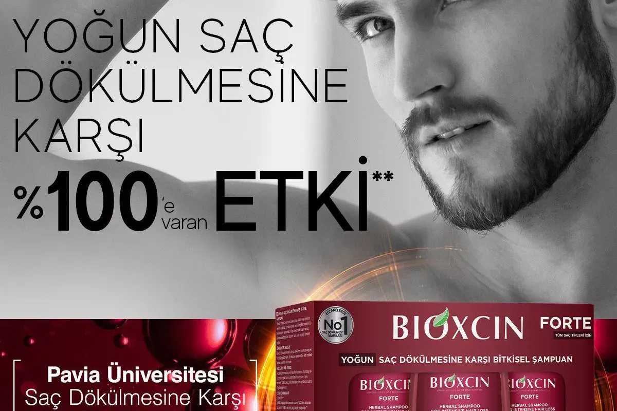 Bioxcin Forte Yoğun Saç Dökülmesine Karşı Şampuan 300 ml - 3 Al 2 Öde