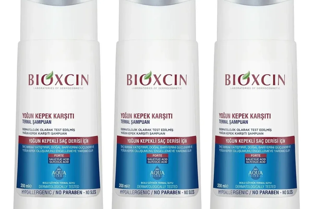 Bioxcin DS Yoğun Kepek Karşıtı Şampuan 200 ml 3 Adet