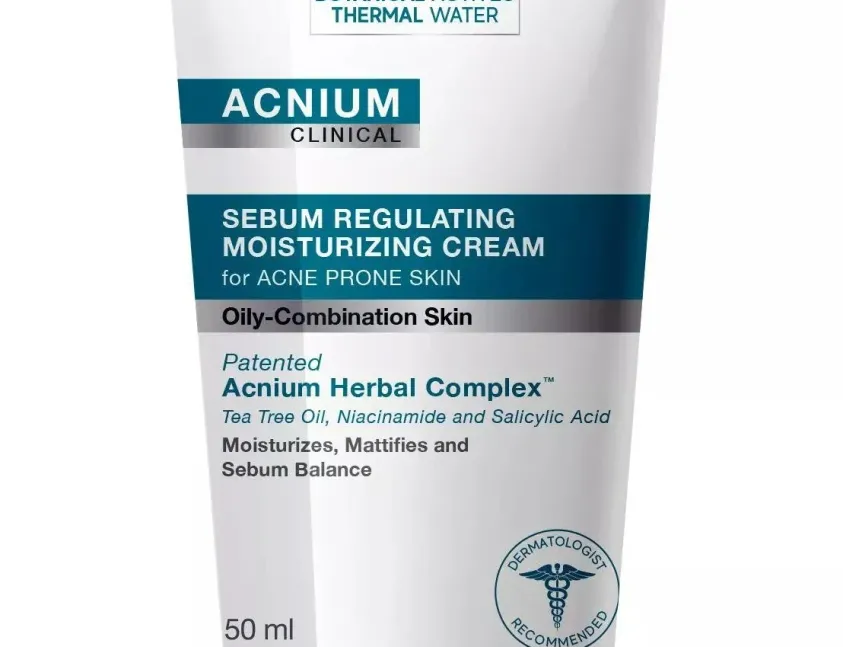 Bioxcin Acnium Sebum Dengeleyici Nemlendirici Krem 50 ml Yağlı Ciltler İçin