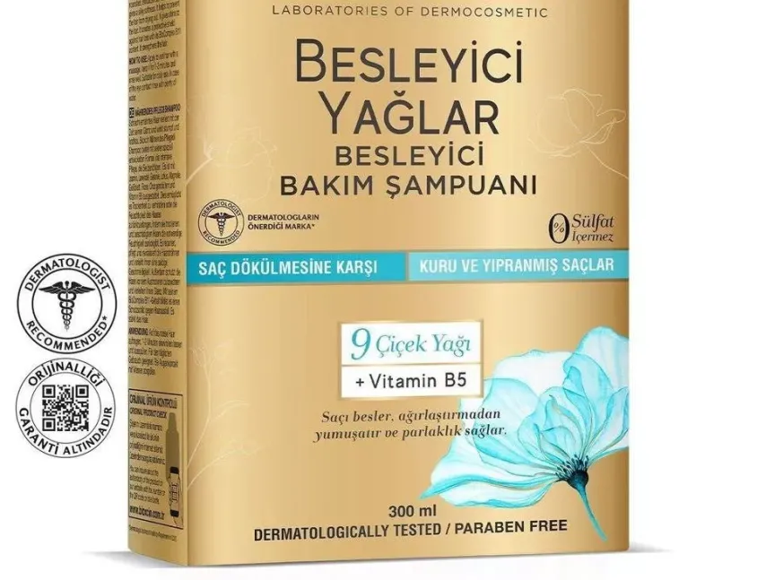 Bioxcin Besleyici Yağlar Bakım Şampuanı 300 ml