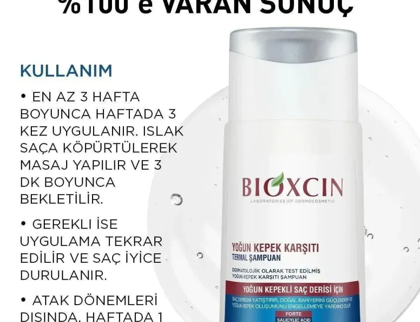 Bioxcin DS Yoğun Kepek Karşıtı Şampuan 200 ml 2 Adet