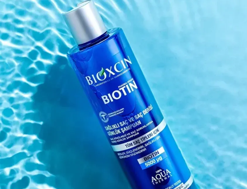 Bioxcin Biotin 5000 mcg Dökülme Karşıtı Şampuan 300 ml - Tüm Saç Tipleri İçin