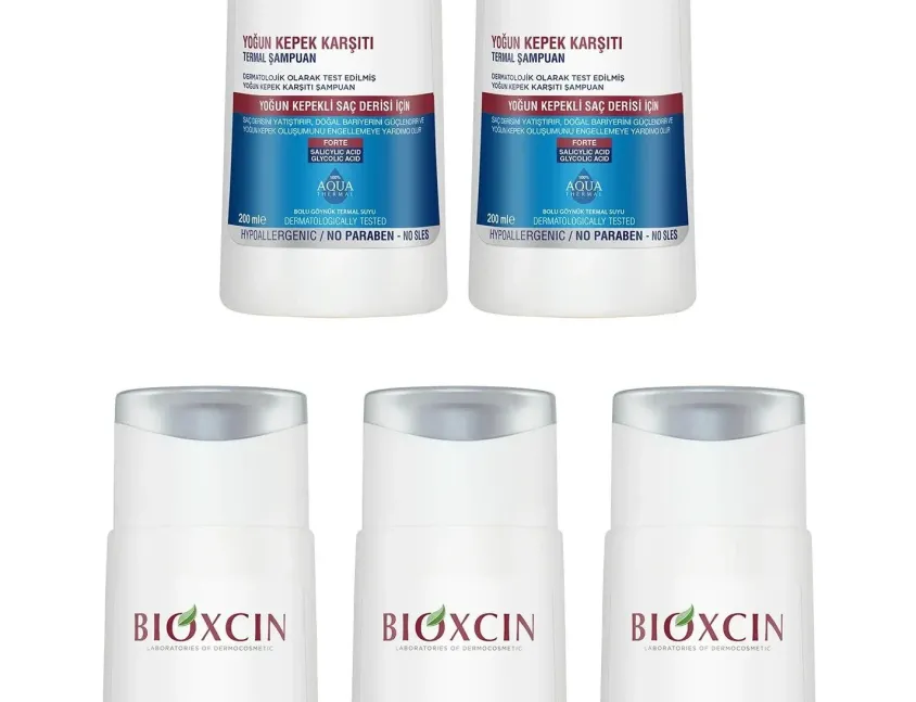 Bioxcin DS Yoğun Kepek Karşıtı Şampuan 200 ml 5 Adet