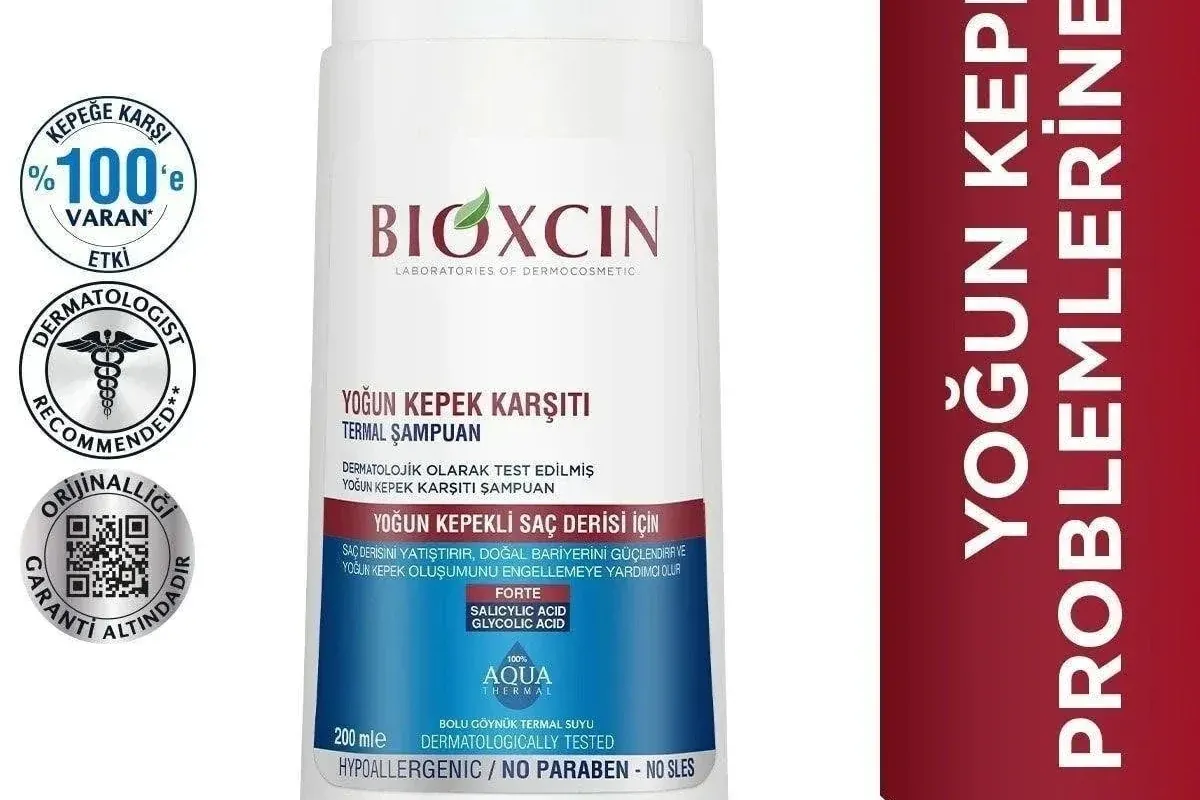 Bioxcin DS Yoğun Kepek Karşıtı Şampuan 200 ml 4 Adet