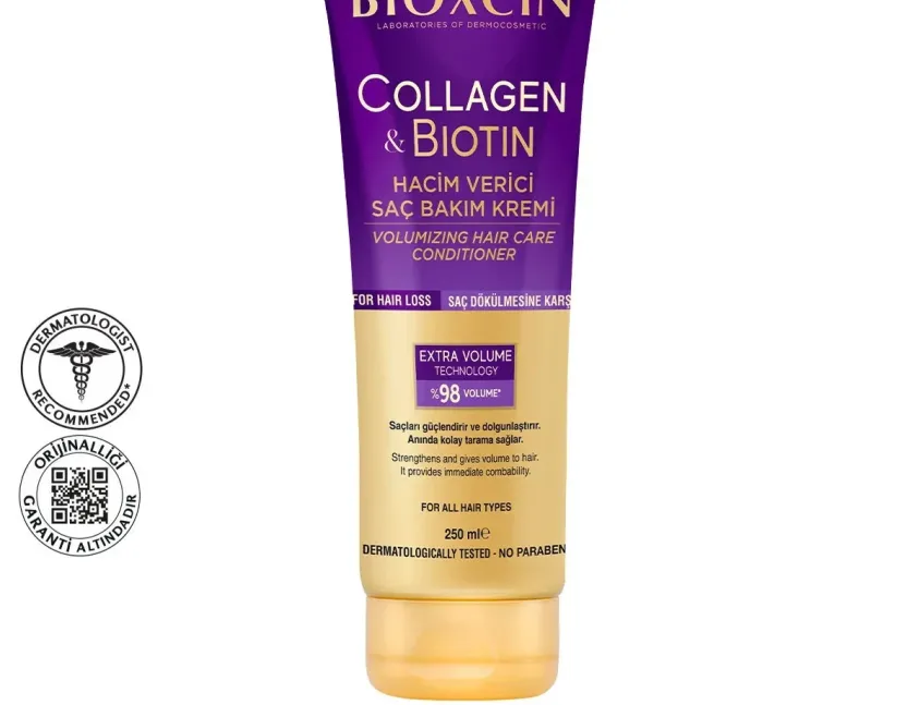 Bioxcin Collagen Biotin Hacim Veren Saç Bakım Kremi 250 ml