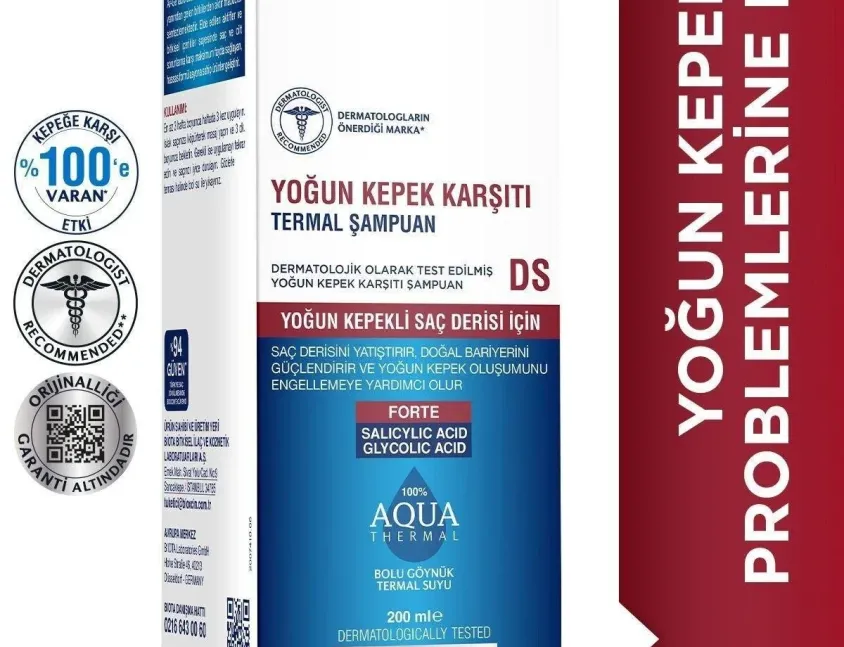 Bioxcin Aqua Thermal DS Yoğun Kepek Karşıtı Şampuan 200 ml