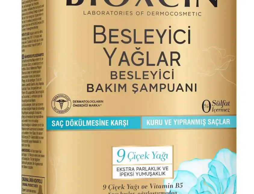 Bioxcin Besleyici Yağlar Bakım Şampuanı 300 ml